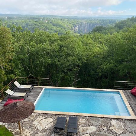 Gites Des Falaises De La Beaume Labeaume Exteriér fotografie